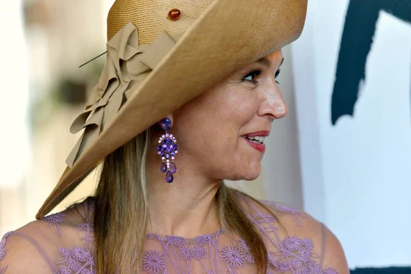 Enschede Netherlands June 2018 Queen Maxima Netherlands Opening Old Factory — Stock Photo, Image