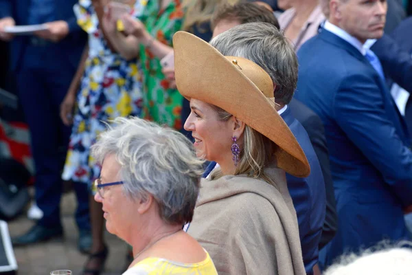 Enschede Netherlands June 2018 Queen Maxima Netherlands Opening Old Factory — Stockfoto