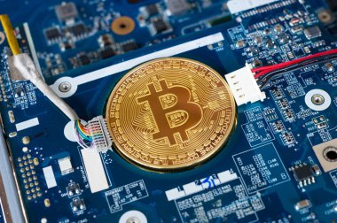 Anakart bilgisayarın kablolu bitcoin