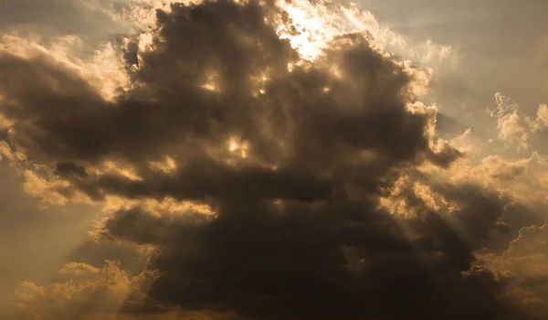 Wolken Mit Sonnenlicht Hintergrund — Stockfoto