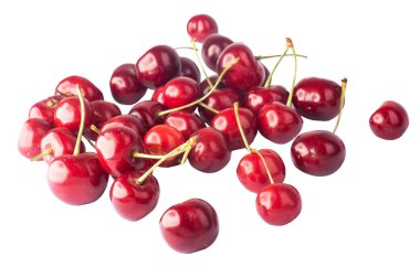 kiraz, vişne, kırmızı bir sürü