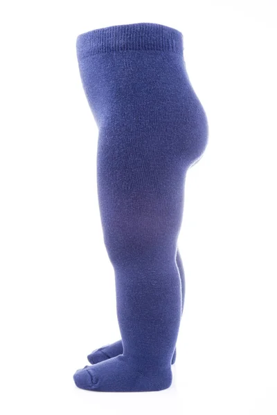 Kinder Panty Panty Babyproducten Donker Blauwe Kousen — Stockfoto