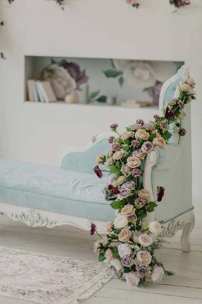 Kinderzimmer Rosa Und Blauen Tönen — Stockfoto