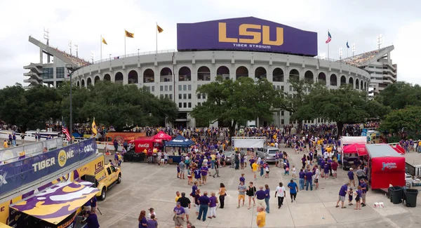 Baton Rouge Louisiana Usa 2018 Lsu Tiger Stadium Während Eines — Stockfoto