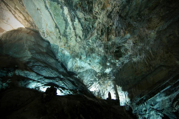 Cacahuamilpa Grotten Grutas Cacahuamilpa Een Van Grootste Grot Systemen Wereld — Stockfoto