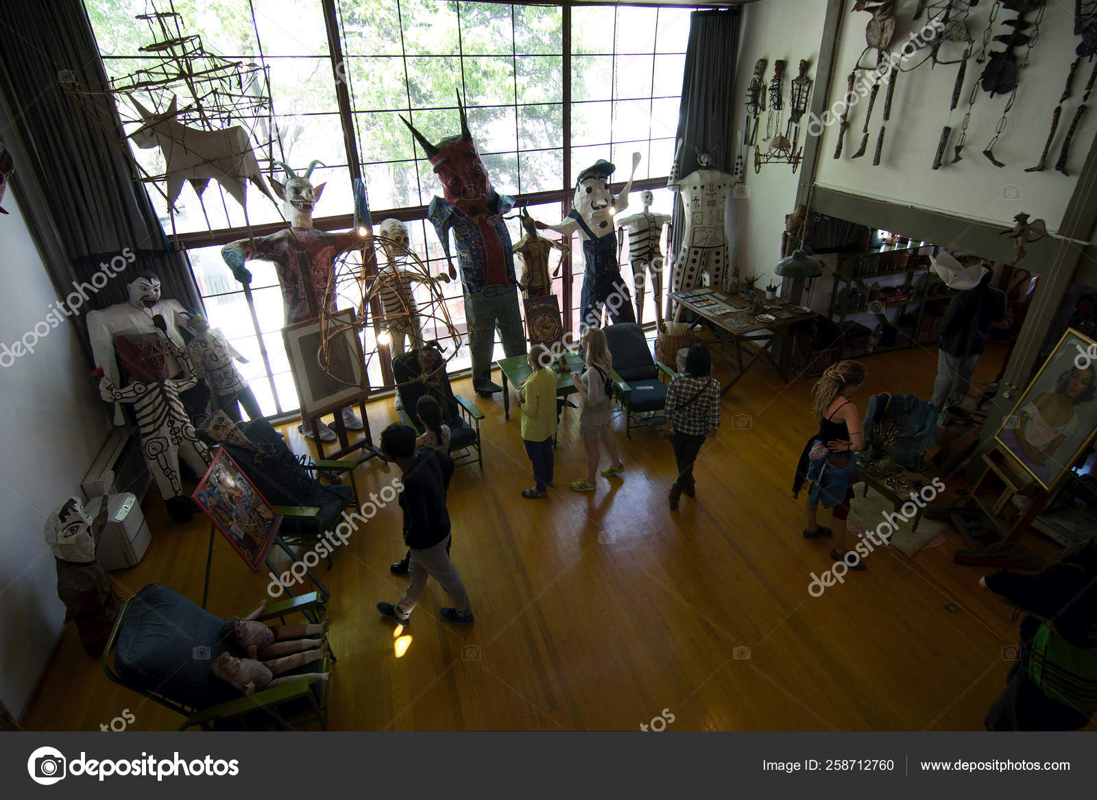 Mexico City Mexico 2019 House Studio Museum Diego Rivera Frida