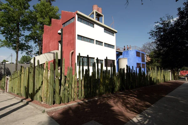 Mexiko Stadt Mexiko 2019 Haus Studio Museum Von Diego Rivera — Stockfoto