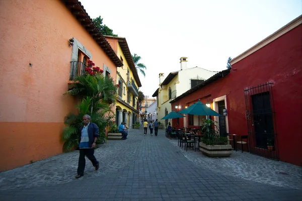 Cuernavaca Morelos Mexikó 2019 Kilátás Egy Sikátorba Belvárosban — Stock Fotó