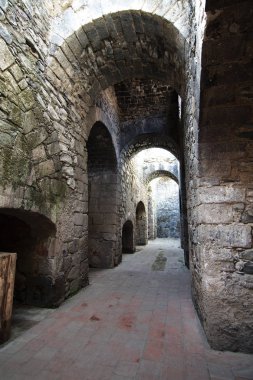 Huasca de Ocampo, Hidalgo, Meksika - 2019: Santa Mara Regla Hacienda, eski bir madencilik hacienda şimdi bir otele dönüştürüldü.