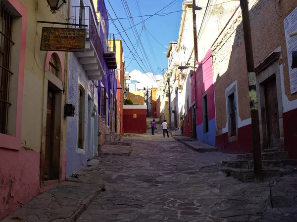 Guanajuato City Guanajuato Mexikó 2019 Egy Sikátorban Történelmi Központban — Stock Fotó