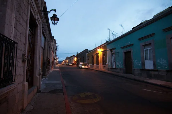 Morelia Michoacán México 2019 Vista Una Calle Centro Ciudad —  Fotos de Stock