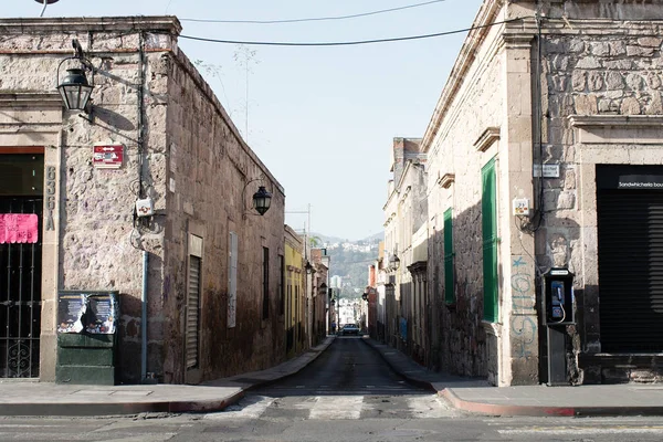 Morelia Michoacán México 2019 Vista Una Calle Centro Ciudad —  Fotos de Stock