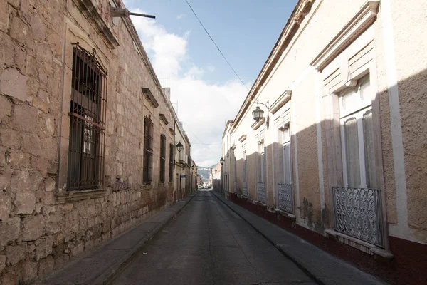 Morelia Michoacan Mexico 2019 Uitzicht Een Straat Het Centrum Van — Stockfoto