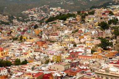 Guanajuato City manzarası, Guanajuato, Meksika