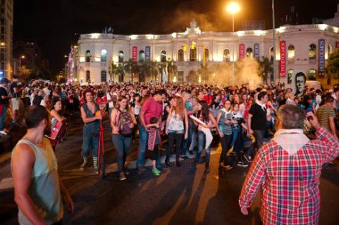 Cordoba, Arjantin - 24 Mart 2016: Kirli Savaş kurbanlarını anmak için Doğruluk ve Adaleti Anma Günü Gösterileri (Da de la Memoria por la Verdad y la Justicia.