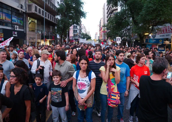 Cordoue Argentine Mars 2016 Manifestations Occasion Journée Souvenir Vérité Justice — Photo