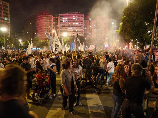 Córdoba Argentina Março 2016 Manifestações Dia Lembrança Verdade Justiça Memoria — Fotografia de Stock