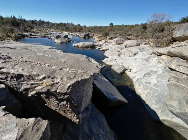 Uitzicht Rivier Los Chiorrillos Cabalango Cordoba Argentinië — Stockfoto