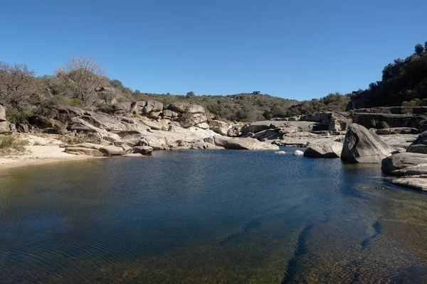 Uitzicht Rivier Los Chiorrillos Cabalango Cordoba Argentinië — Stockfoto