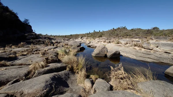 Uitzicht Rivier Los Chiorrillos Cabalango Cordoba Argentinië — Stockfoto