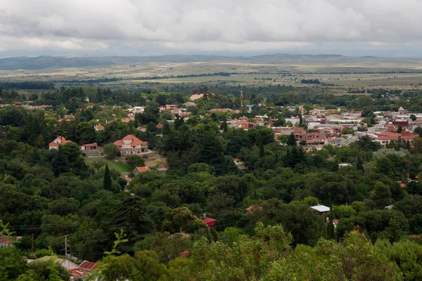 Вид Долину Пагорба Біля Кумбре Кордова Аргентина — стокове фото