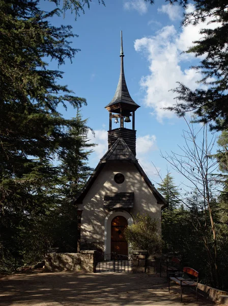 Cumbrecita Crdoba Argentine 2019 Une Chapelle Cumbrecita Une Petite Ville — Photo