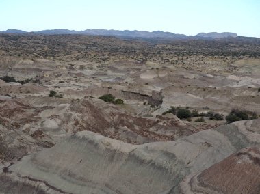 Ischigualasto Provincial Park'ta kaya oluşumları, San Juan, Arjantin
