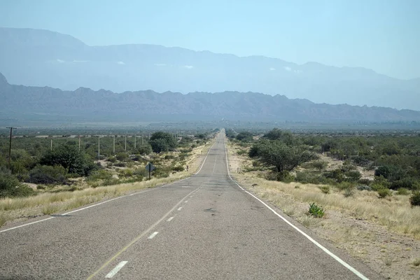 Der Blick Entlang Der Malerischen Route Der Provinz Rioja Argentina — Stockfoto