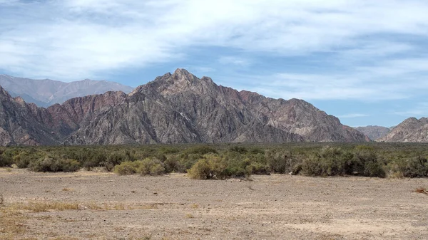 Der Blick Entlang Der Malerischen Route Der Provinz Rioja Argentina — Stockfoto