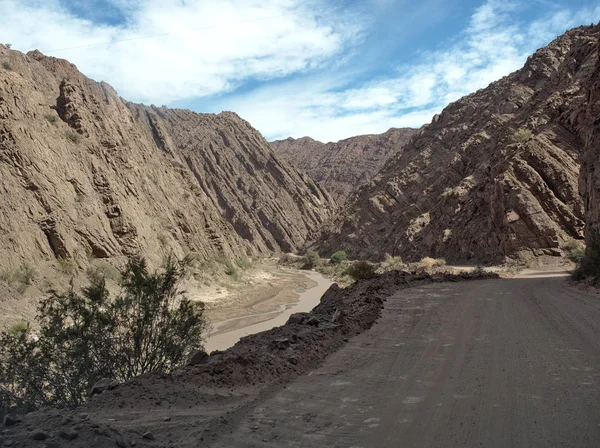 Der Blick Entlang Der Malerischen Route Der Provinz Rioja Argentina — Stockfoto