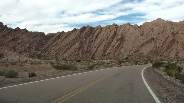 Utsikten Längs Den Natursköna Rutten Rioja Provinsen Argentina — Stockfoto