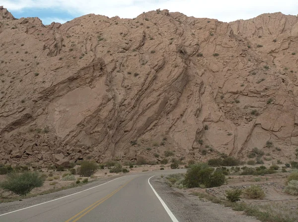 Der Blick Entlang Der Malerischen Route Der Provinz Rioja Argentina — Stockfoto