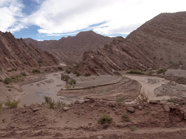 Het Uitzicht Langs Schilderachtige Route Provincie Rioja Argentinië — Stockfoto