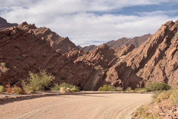 Der Blick Entlang Der Malerischen Route Der Provinz Rioja Argentina — Stockfoto