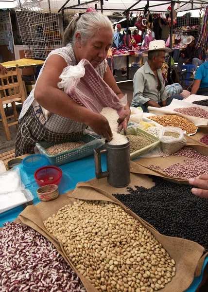 Tepoztlan Morelos México 2019 Mercado Folclórico Fim Semana Uma Das — Fotografia de Stock