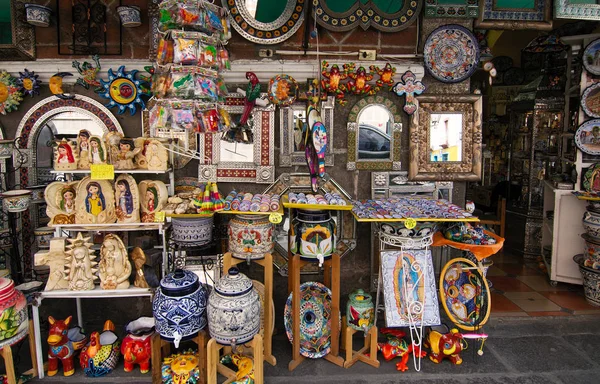 Puebla City Puebla Mexico 2019 Talavera Market City Center — Stock Photo, Image