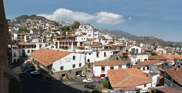 Taxco Guerrero Mexico 2018 Panoramic View Historic Center Showing Traditional — Stock Photo, Image