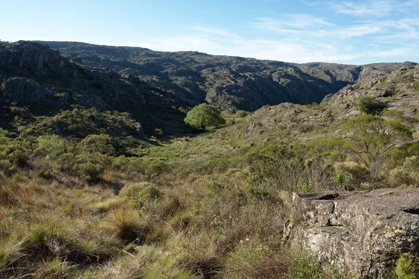 Utsikten Cerro Blanco Reserve Nära Tanti Och Los Gigantes Córdoba — Stockfoto