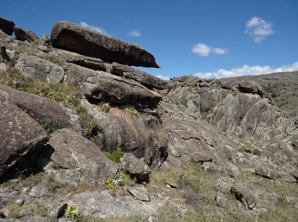 Widok Rezerwat Cerro Blanco Pobliżu Tanti Los Gigantes Prowincji Kordoba — Zdjęcie stockowe