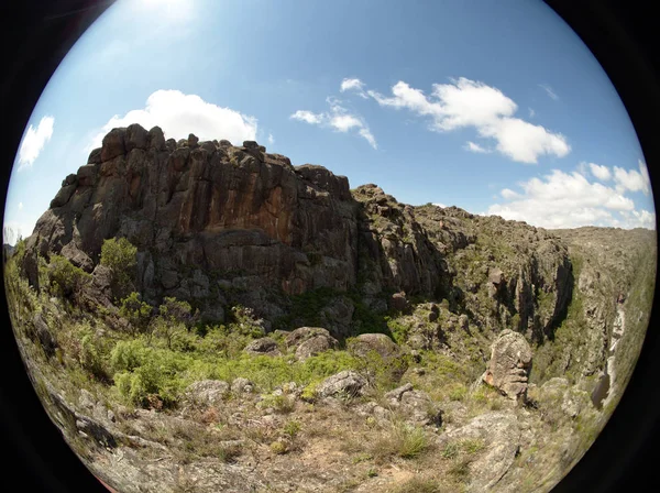 Der Blick Auf Das Reservat Cerro Blanco Der Nähe Von — Stockfoto