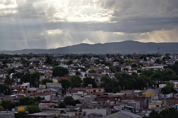 コルドバ コルドバ アルゼンチン 2019 市街のパノラマビュー — ストック写真