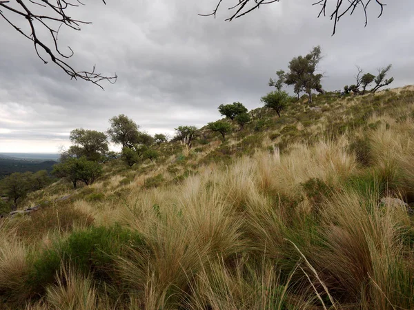 モゴテ バヨ自然保護区 ヴィラ メルロ サンルイス アルゼンチンの眺め — ストック写真