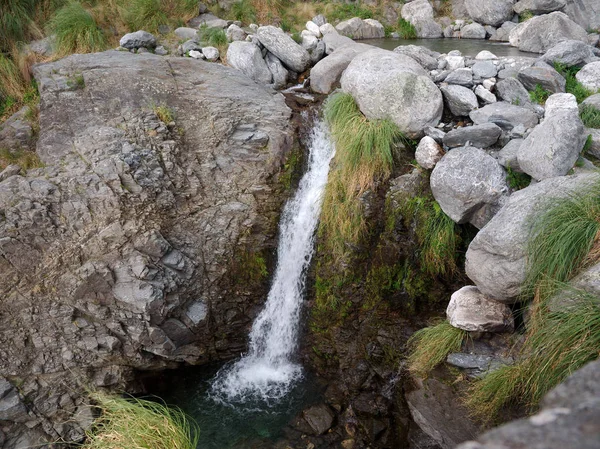 Una Caída Agua Río Pasos Malos Villa Merlo San Luis —  Fotos de Stock