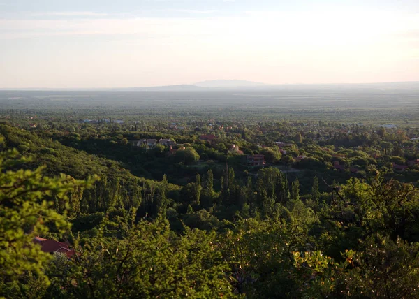 Panoramatický Pohled Údolí Villa Merlo San Luis Argentina — Stock fotografie