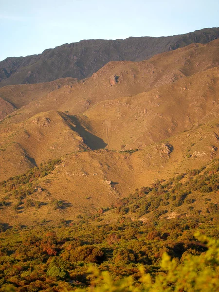 Vista Das Montanhas Comechingones Villa Merlo San Luis Argentina — Fotografia de Stock