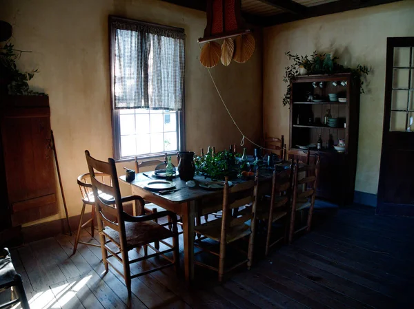 Baton Rouge Louisiana Estados Unidos 2019 Interior Cabaña Lsu Rural — Foto de Stock