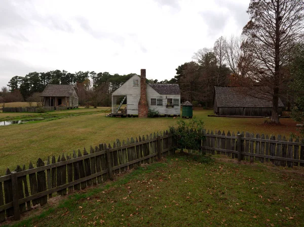 Baton Rouge Louisiana Usa 2019 Een Hut Schuur Lsu Rural — Stockfoto