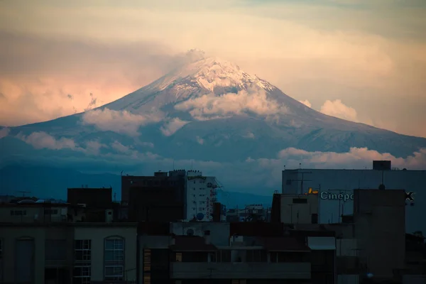 멕시코 멕시코 2018 푸에블라와 모렐로스의 상태에 위치한 성층화산 카페틀 화산의 — 스톡 사진