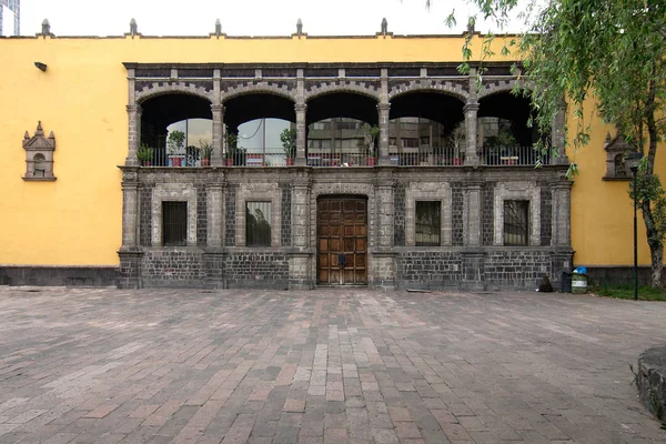 Mexico City Mexikó 2019 Colegio Santa Cruz Tlatelolco Első Európai — Stock Fotó