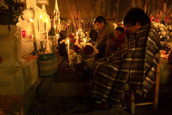 San Andrés Mixquic México Noviembre 2018 Conmemoraciones Anuales Conocidas Como — Foto de Stock